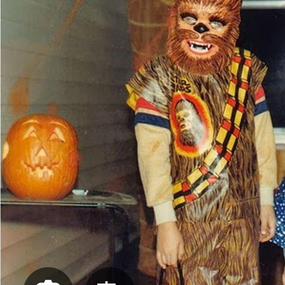 Rare Vintage NIB Star Wars The Empire Strikes Back Chewbacca Mask&Costume - Picture 4 of 4